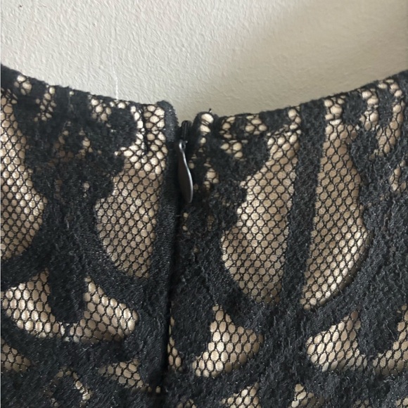 Blu Pepper Black Lace Mini Dress - Picture 5 of 6